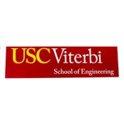 USC Trojans Cardinal Viterbi School of Engineering Decal